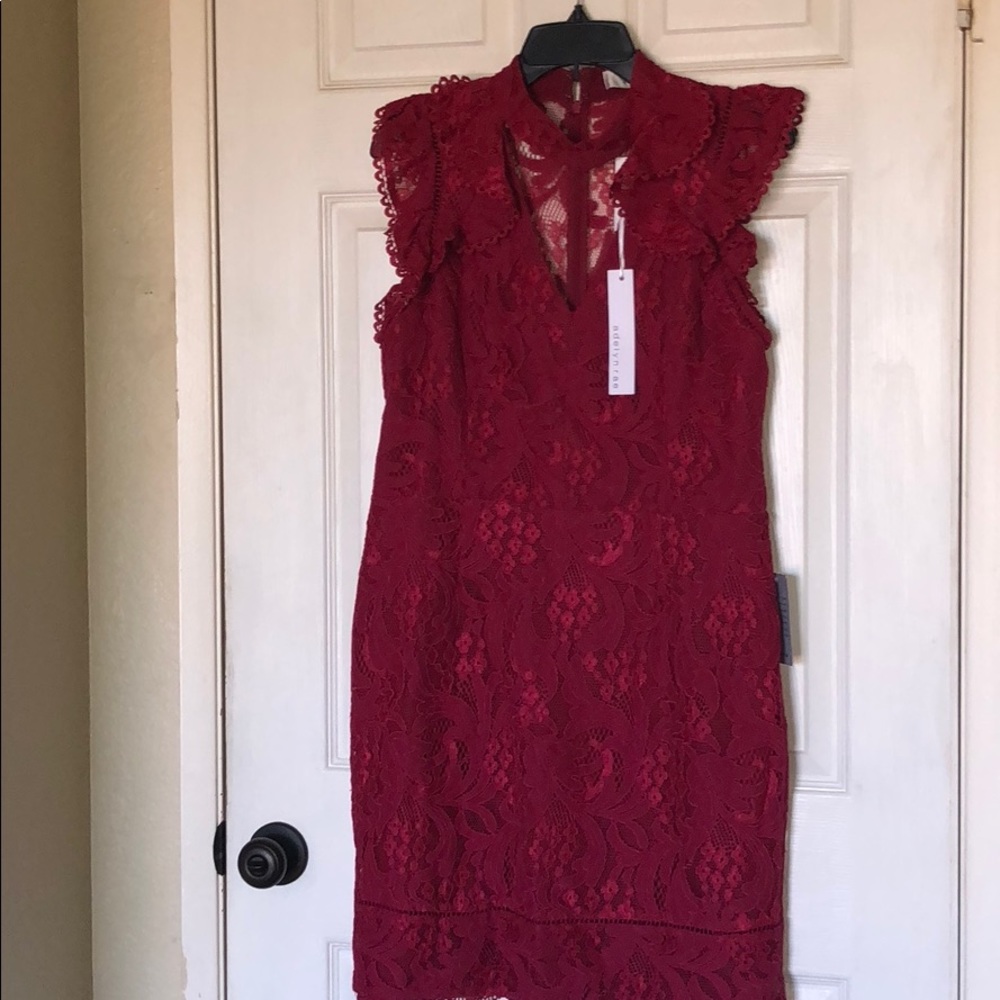 Adelyn Rae Lace Sheath Dress Size Large